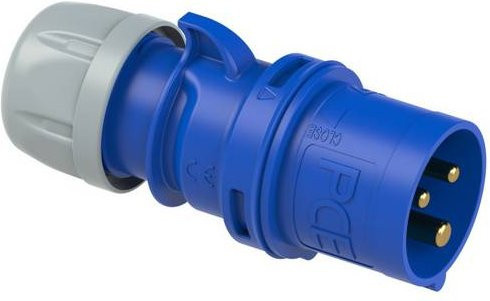 PCE CEE-CARA Stecker 16A 3polig 230V in Blau - Bild 1