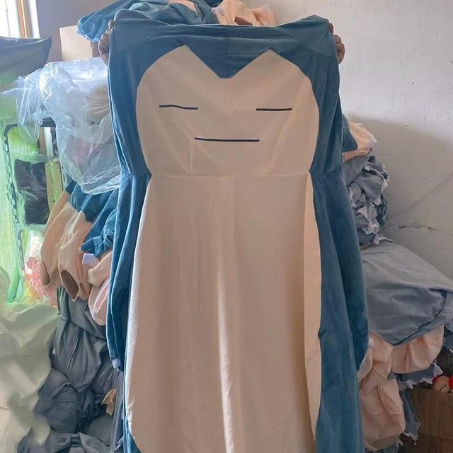 Pokémon Snorlax Plüschtier, 150cm, mit Lederhülle - Bild 1
