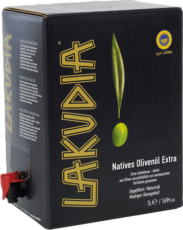 Lakudia Olivenöl Nativ Extra Lakonia Bag in Box 5000 ml