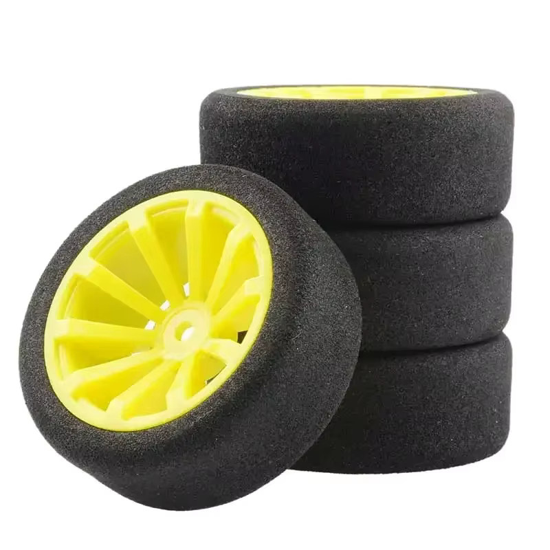 HSP RC Racing Autos Zubehör, 4-teiliges Set, Schaumstoff Reifen Felge Set - Bild 1