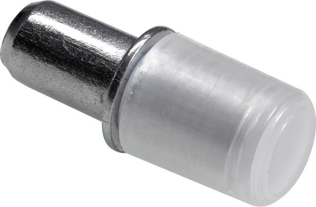Hettich Glasbodenträger mit Stahlstift in Silber - Bild 1