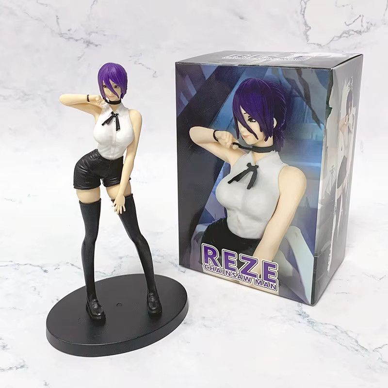 Bandai Chainsaw Man Anime Figur Reze als stehendes Modell aus PVC, Höhe: 19 cm - Bild 2