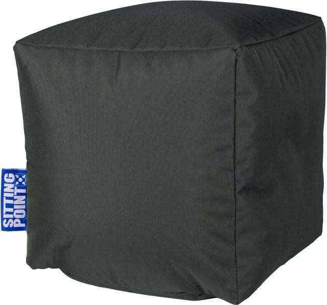 Sitting Point Hocker Scuba 60 in Anthrazit aus Polyester mit EPS-Perlenfüllung - Bild 1