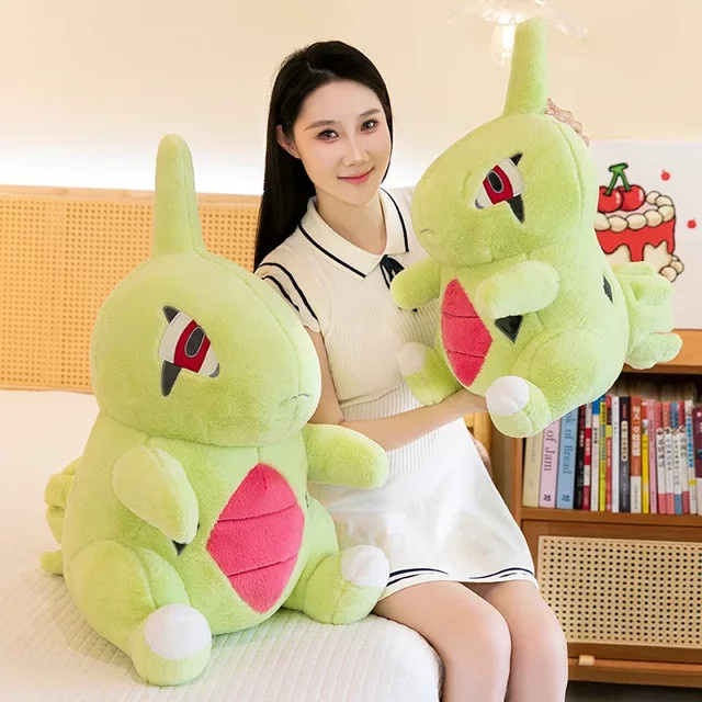 Potdemiel Larvitar Pokémon Plüschtier, Anime Puppe, 35/70cm - Bild 1