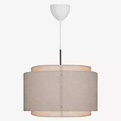 Design for the People Takai Pendelleuchte aus Stoff in Beige und Weiß - Bild 1