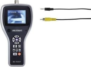 Voltcraft Endoskop-Grundgerät BS-1500T in Grau mit Video-Funktion, Bild-Funktion, TV-Ausgang, SD-Karten Slot und digitalem Zoom - Bild 1