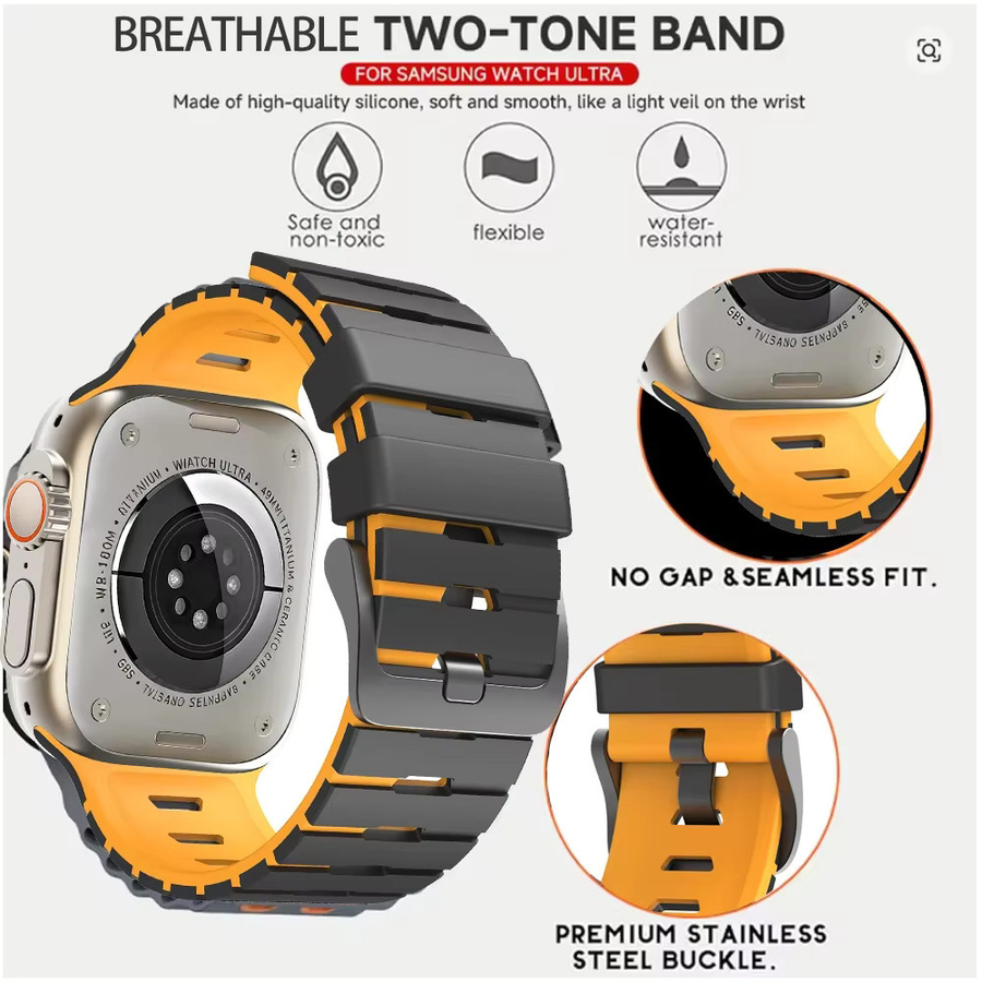Uhrenarmband Silikon, Unisex - Bild 3