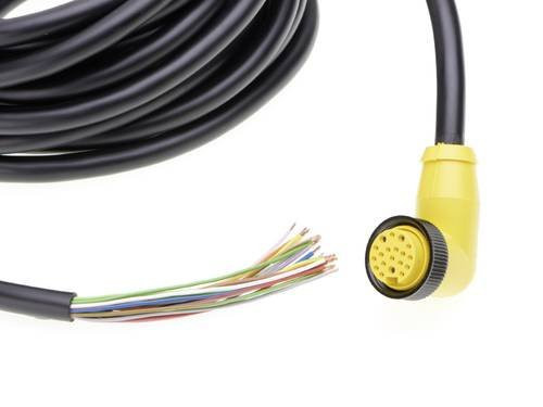 Molex 1300080316 Sensor-Aktor-Steckverbinder konfektioniert in Schwarz-Gelb aus Kunststoff - Bild 1