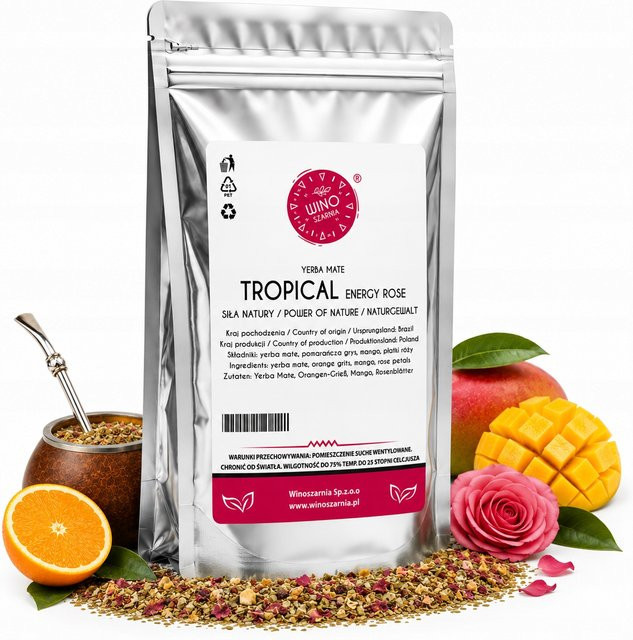 Roos Natuurlijke Energie Yerba Mate Mango 500g - Bild 1