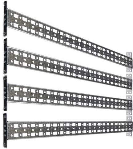 Hager FZ815Q Querprofil aus Stahl in Grau, L: 125,0 cm, B: 3,4 cm, H: 9,3 cm - Bild 1
