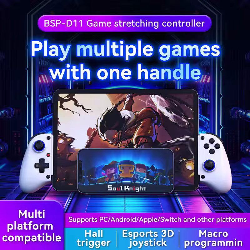 AyeBeau Bluetooth Wireless Gamepad Controller in Schwarz für PS4, PS3, Xbox, PC, iPhone, iOS und Android Mobile Geräte - Bild 2