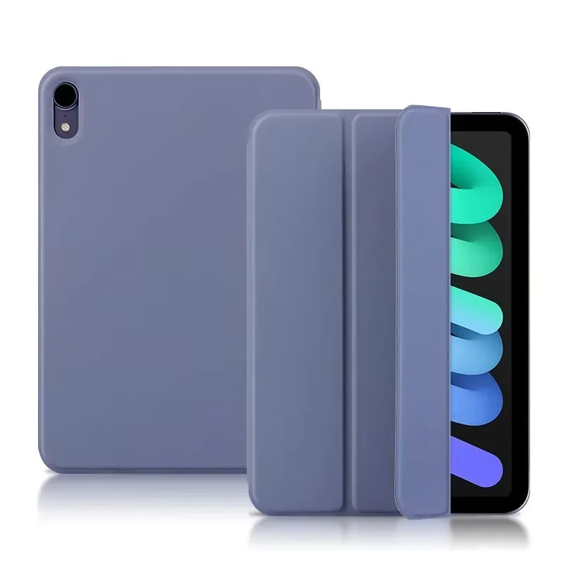 AYANJIN Smart Case für iPad Mini 7 8,3 Zoll A2993 A2996 Magnetische Tri-Fold PU Leder Schutzhülle in Grün - Bild 4