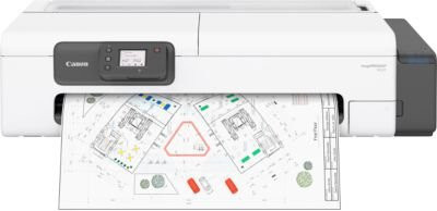 Canon imagePROGRAF TC-21 Großformat-Tintenstrahldrucker, 24 Zoll, 4-farbig, bis A1, USB/LAN/WLAN, schwarz-grau - Bild 1