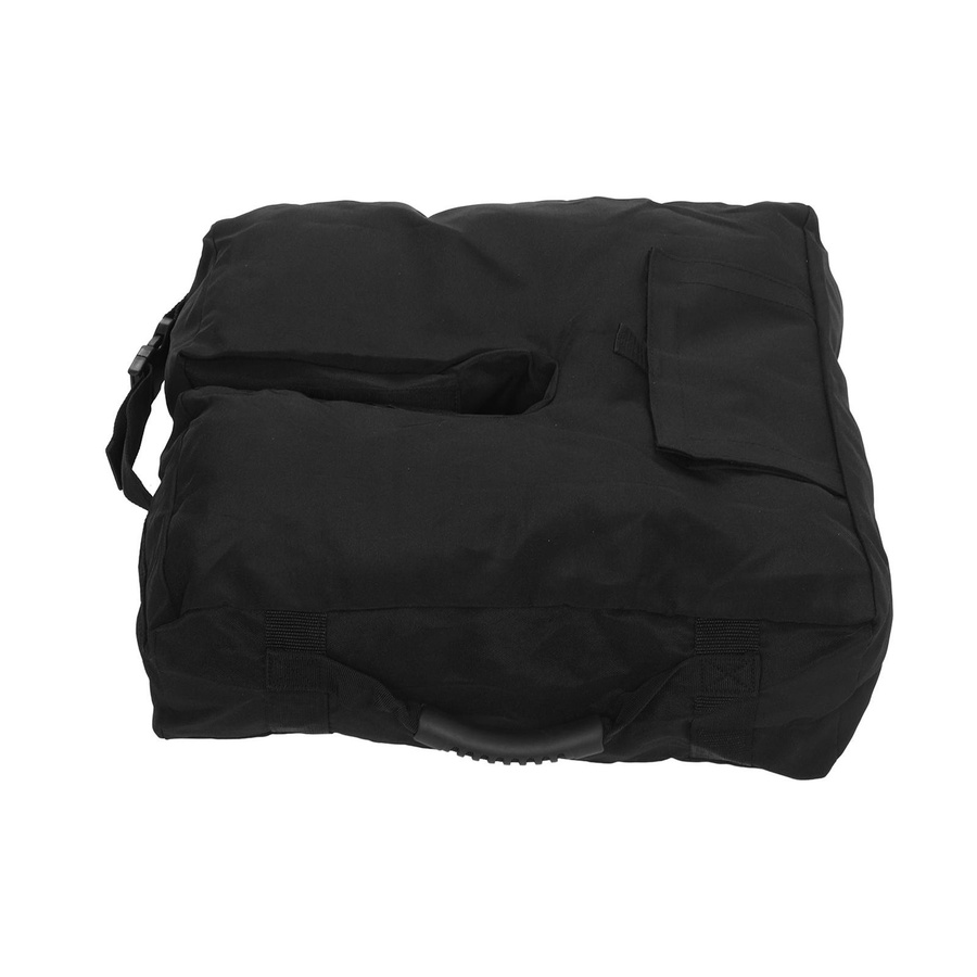 Fishine Schirmständer Gewichtstasche aus wasserdichtem 900D Oxford-Gewebe in Schwarz für Sonnenschirme und Campingzelte - Bild 2