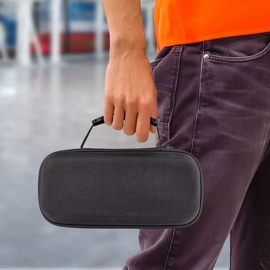 Lousxy Hartschalenkoffer für Xiaomi Mijia Air Pump Pro 2, Kompressortasche für Auto, Fahrrad und Basketball inklusive Zubehör für Reifenschlauch-Verlängerungsschlauch - Bild 4