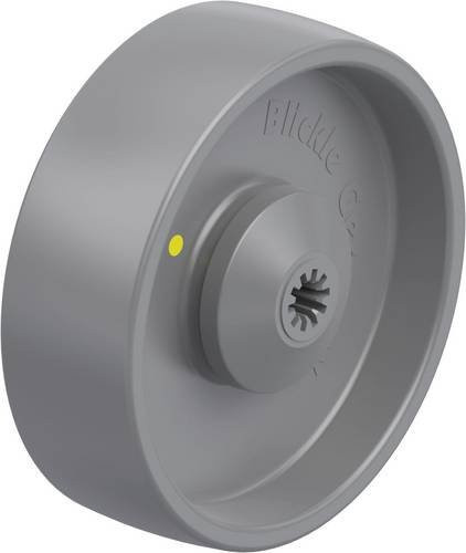 Blickle Rad 854820 PO 125/8KA-ELS in Grau mit 300kg Tragfähigkeit und 125mm Durchmesser - Bild 1