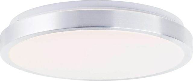 Brilliant LED-Deckenleuchte Livius in Weiß aus Aluminium mit warmweißem Licht, Durchmesser: 33 cm - Bild 1