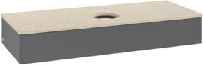 V&B Waschtischunterschrank Antao ohne Frontstruktur, lackiert, B/T/H: 120 x 50 x 19 cm - Bild 1