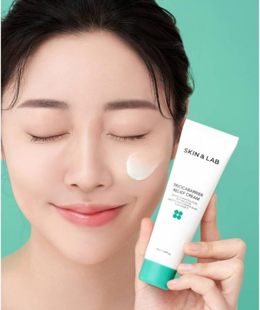 SKIN N LAB Trisica Barrier Relief Gesichtscreme, 50 ml, Empfindliche Haut - Bild 1
