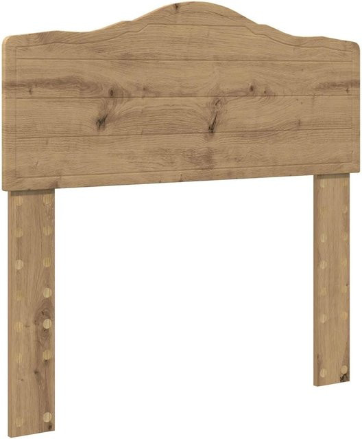 vidaXL Kopfteil Artisan-Eiche in Braun aus Holzwerkstoff mit 90 cm Breite - Bild 1