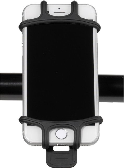 Vivanco Bikeholder Fahrradhalterung für Smartphones bis 6,5 Zoll in Schwarz - Bild 1