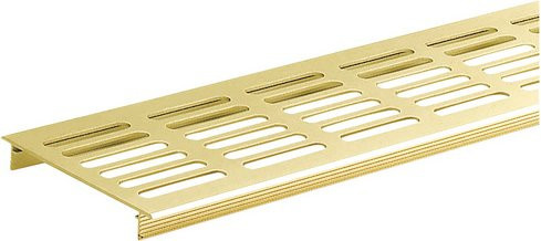 ALPERTEC Lüftungsprofil aus Aluminium in Goldfarben - Bild 1