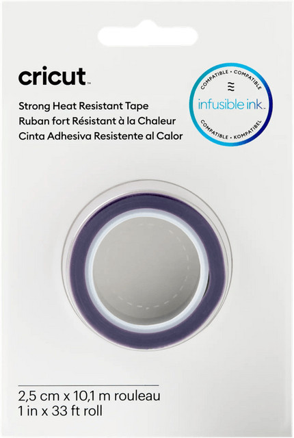 Cricut Hitzebeständiges Masking Tape Blau Breite: 2,5 cm, Länge: 10 m - Bild 1