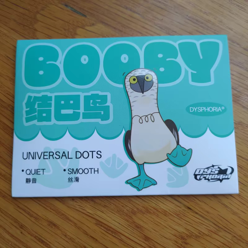 DYSPHORIA Booby Universal Round Dot Mouse Skates – Verschleißfeste und geräuschlose PTFE Mausfüße - Bild 3