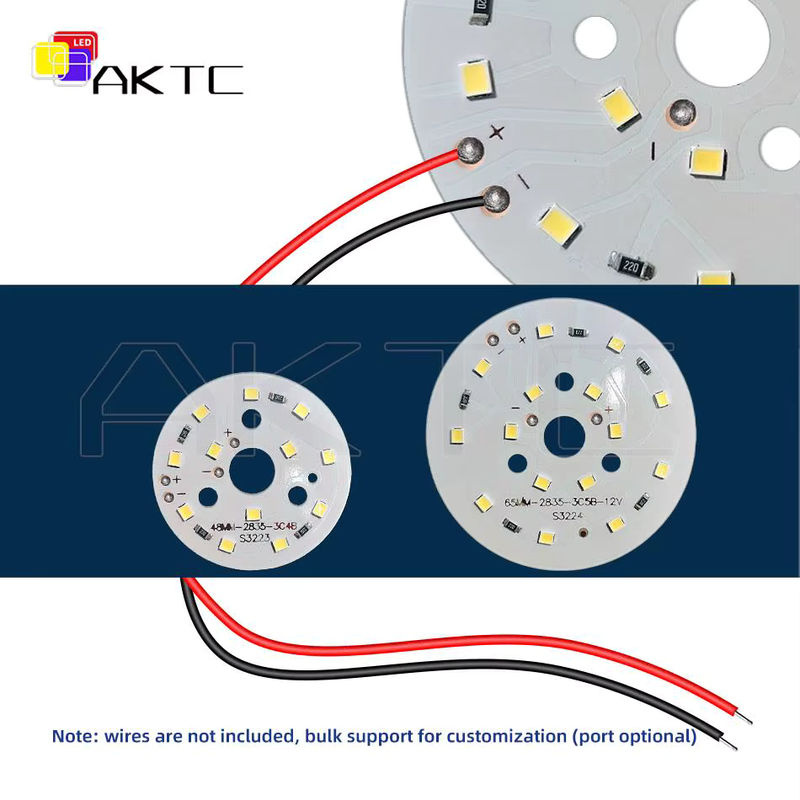 Ankatec LED Chip SMD2835 für Downlight, runde Aluminium Lichtperlen, DC 12V, Weiß - Bild 3