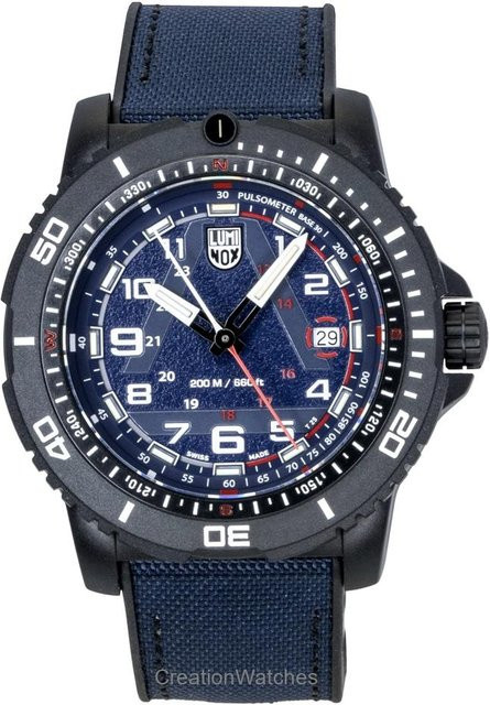 Luminox Taucheruhr, Quarz, Kautschukarmband, Blau, Herren - Bild 1