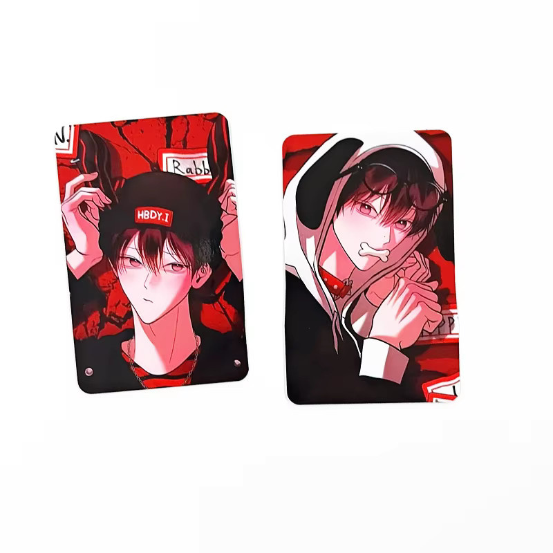 4-teiliges Won Yo-il Fotokartenset mit bunten Manhwa Lomo-Karten als Sammelkarten für Fans - Bild 3