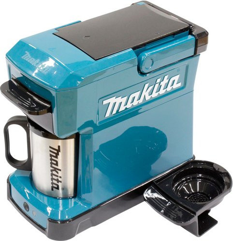 Makita Akku-Kaffeemaschine DCM501Z in Türkis/Schwarz für CXT und LXT Systeme - Bild 2
