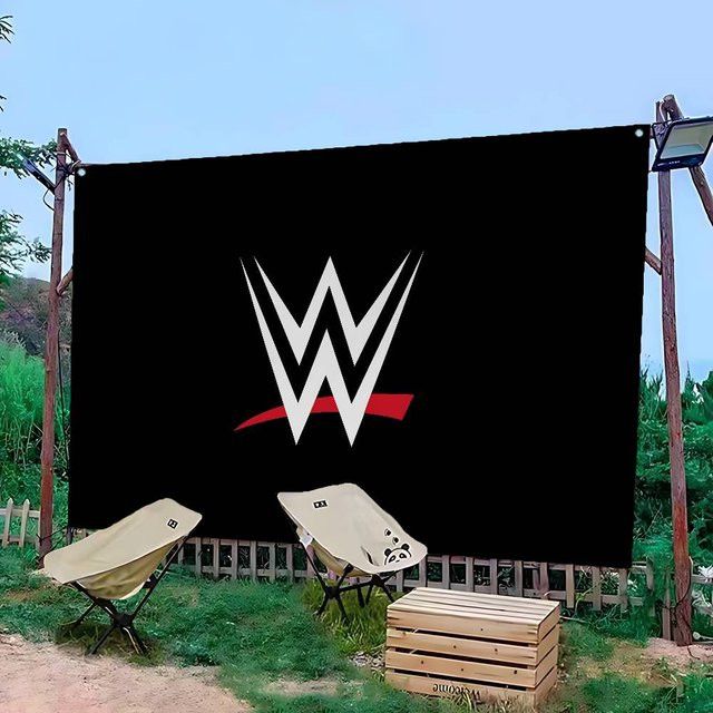 WWE Wrestling Star ART Kleines Cheerleading-Banner als handgezogene Outdoor-Atmosphärenflagge - Bild 1