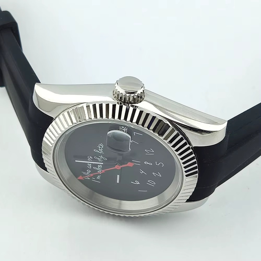 OUMASHI Armbanduhr, Automatik, Edelstahl, Saphirglas, 36 mm, Herren - Bild 3