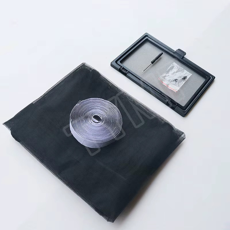 TYMF Magnetisches Moskitonetz für Fenstergitter aus Fiberglas in Schwarz - Bild 4