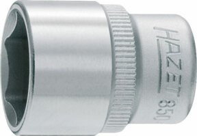Hazet HINOX 850X-5.5s 6-Kant-Steckschlüssel-Einsatz, Farbe: Silber, 6-Kant, 5,5 mm, Vierkant hohl 6,3 mm (1/4") - Bild 1