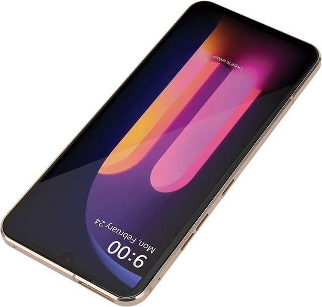 LG 6,8 Zoll Digitizer Touchscreen Montage mit Rahmen in Gold für Reparatur-Ersatzteile - Bild 1