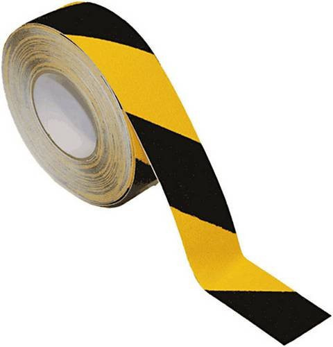 B-Safety AR206050-GS Universal Antirutschbelag in Gelb und Schwarz, Breite: 5 cm, Länge: 18,3 m - Bild 1