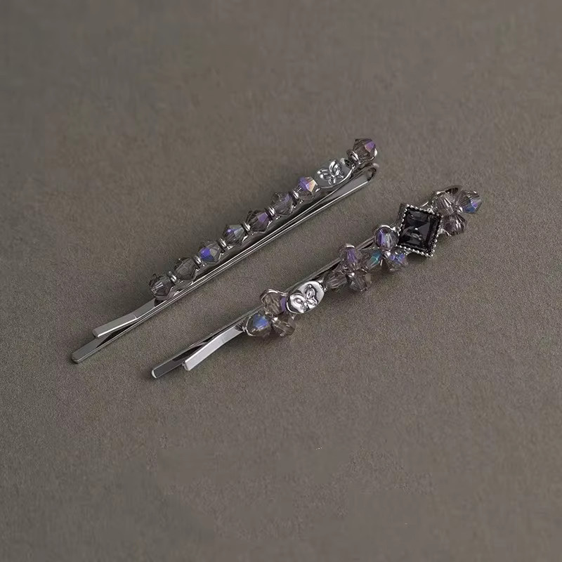 HIYAYZ Haarnadeln mit Strass, 2er-Set, Damen - Bild 1
