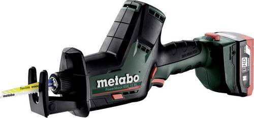 Metabo POWERMAXX SSE 12 BL Akku-Säbelsäge 12 V mit 2 Akkus und Koffer in Grün - Bild 1