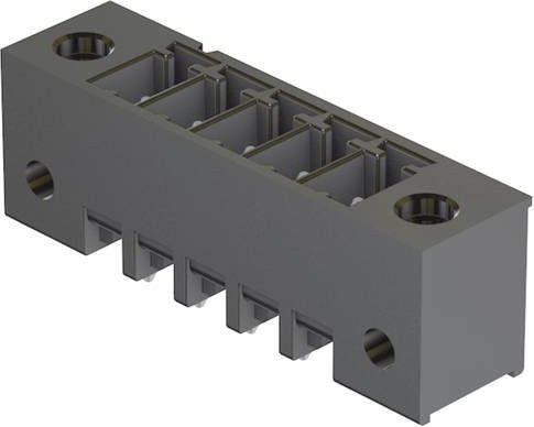 HARTING Grundleiste aus Messing in Grau 14120414005000 - Bild 1