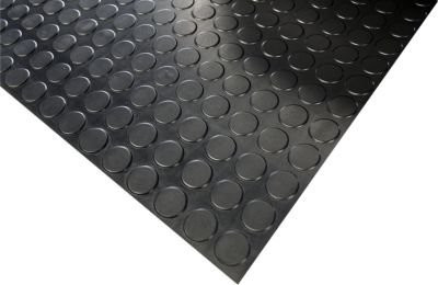 Gummibodenbelag COBA Nitrile in Schwarz, Breite: 120 cm, Materialstärke: 4 mm - Bild 1