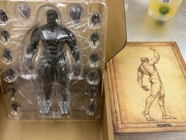 INART MORPH Männliche muskulöse Actionfigur, Maßstab 1:12, bewegliche Gelenke - Bild 1