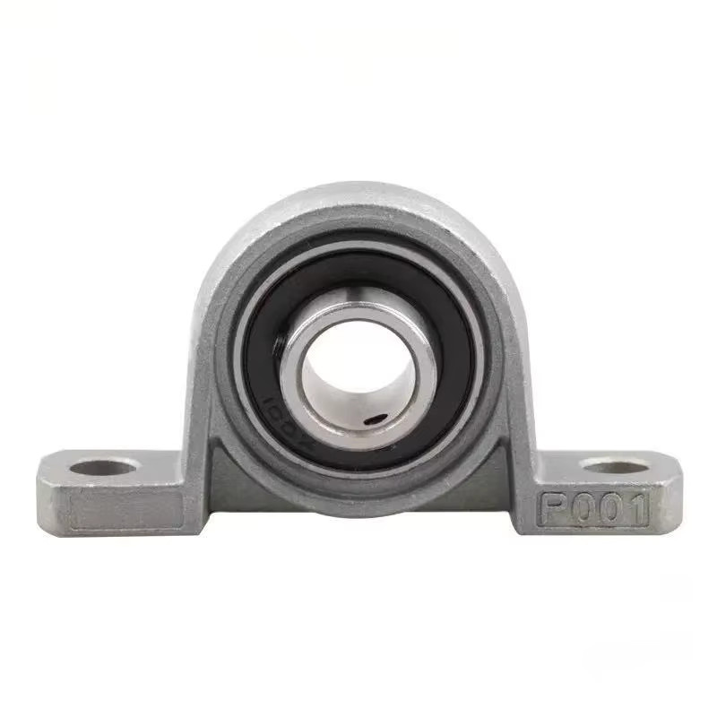 2 Stück selbstausrichtendes Flansch-Stehlager KP000 KP001 aus Zinklegierung in Silber - Bild 2