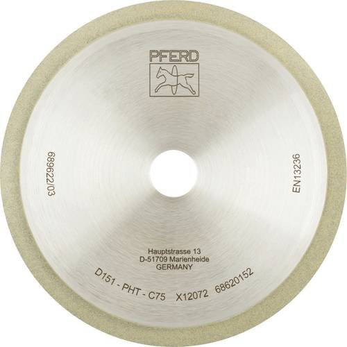 PFERD Diamant-Trennscheibe 1A1R PHT D151 für Trockenschliff, Farbe: Silber - Bild 1