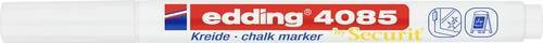 Edding 4085 Kreidemarker Weiß mit 1-2 mm Strichbreite - Bild 1
