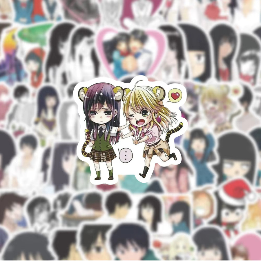 Bandai Love Anime Kimi Ni Todoke Sawako Kuronuma Cartoon-Aufkleber, 10/30/50 Stück - Bild 3