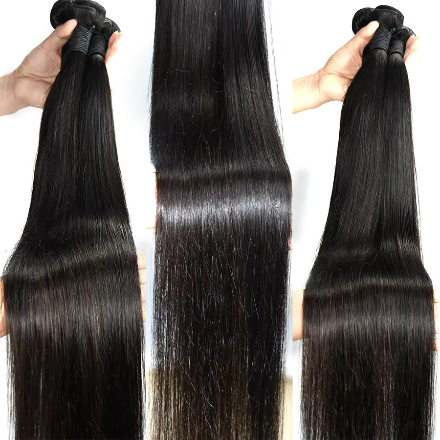 Queenlike Haar Extensions Brasilianisches Rohes Haar, Damen - Bild 5