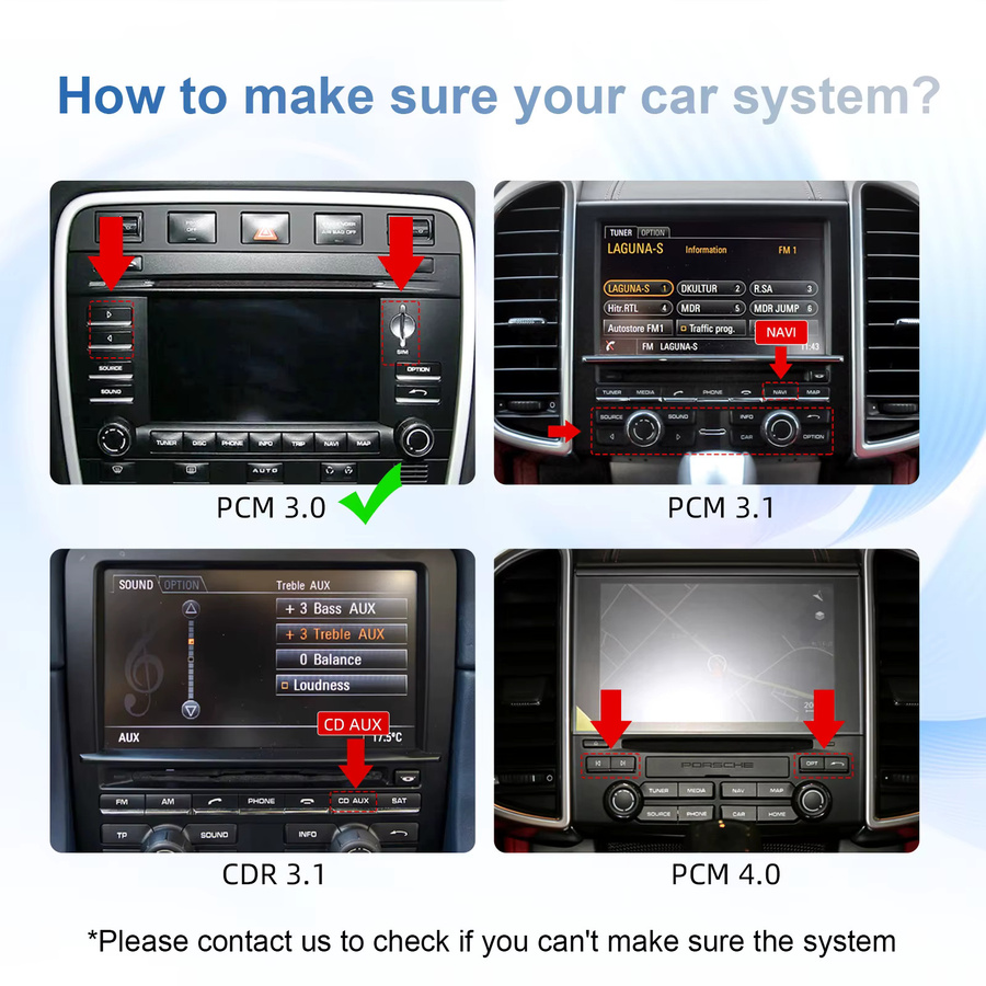 EzoneTronics Kabelloses CarPlay und Android Auto Nachrüstkit für Porsche PCM 3.0, Farbe: Silber - Bild 2