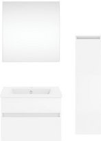 Get2You Badmöbel-Set twenty one, 4-teilig, Weiss, B/H/T: 62 x 1,5 x 51 cm - Bild 1